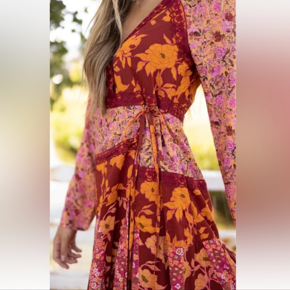Free People Tilda Wrap Maxi Dress - Picture 14 of 16